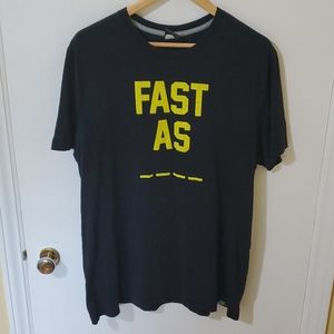 Nike "Fast As" T Shirt XL